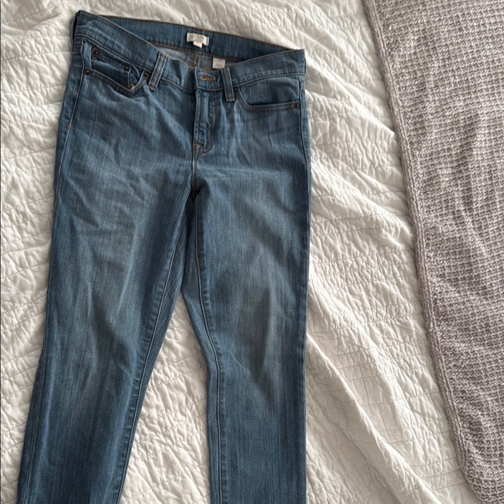 J. Crew Blue Skinny Jeans Classic Fit